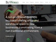 Tablet Screenshot of bizworkscenter.org